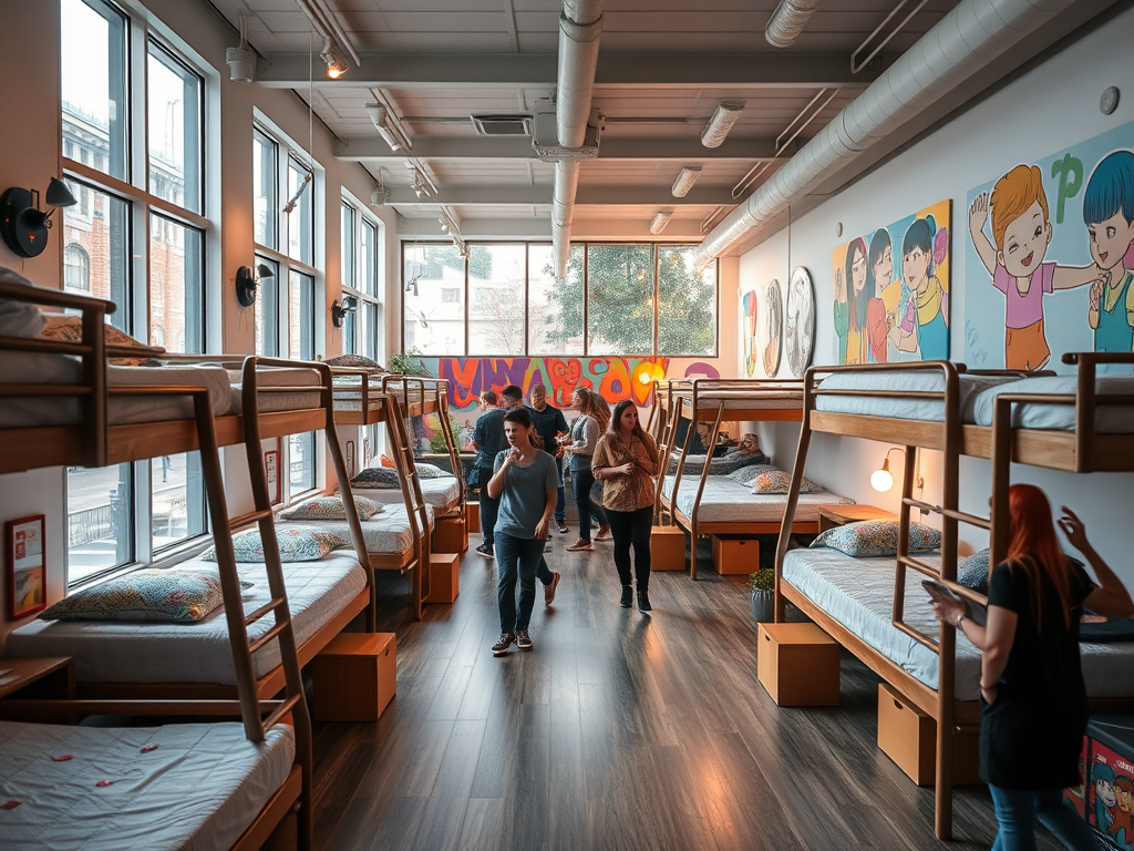 imagen de un hostel 10 Consejos Clave para Elegir el Hostel en León Ideal para tu Próximo Viaje.