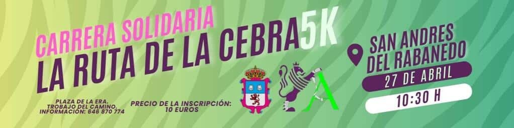 Carrera Solidaria “La Ruta de la Cebra”