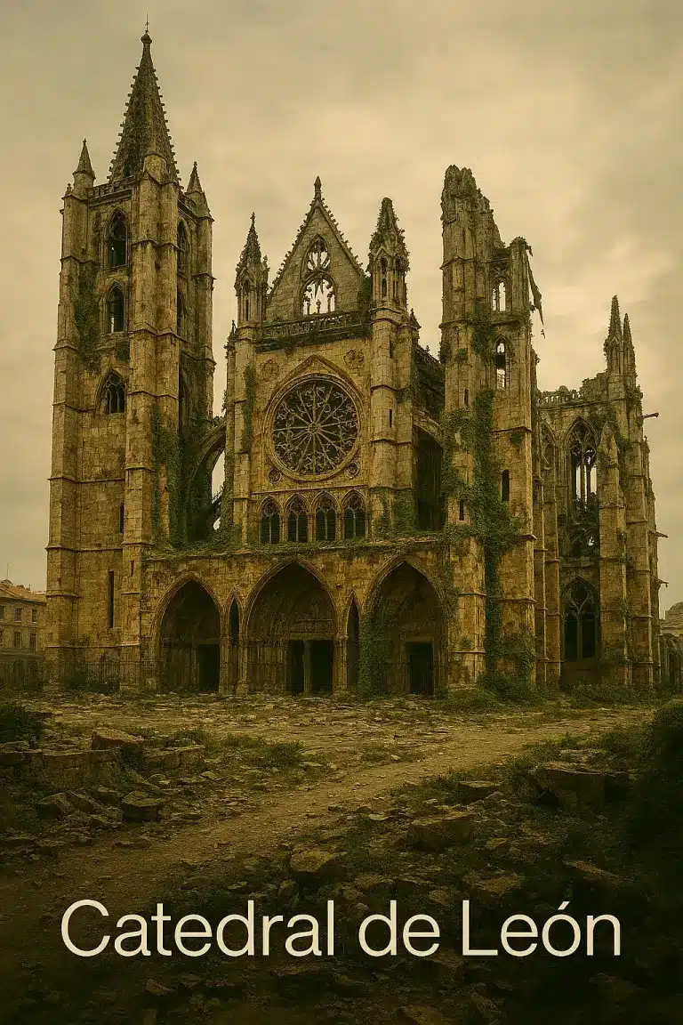 catedral Cazurreo León dentro de 1.000 años: una ciudad increíble abandonada y devorada por la naturaleza.