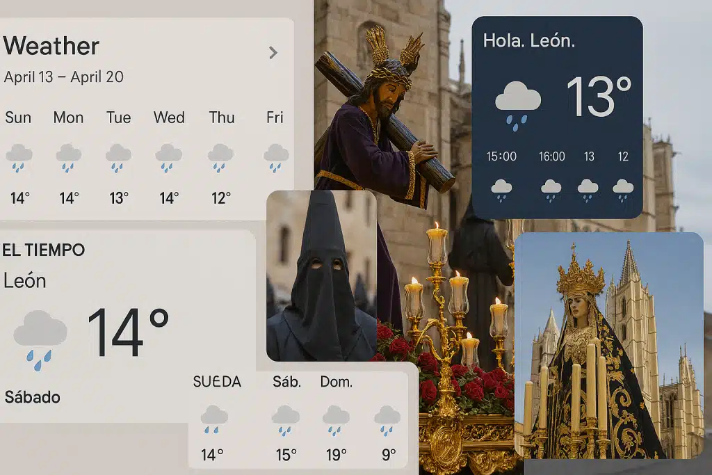 el tiempo en Semana Santa