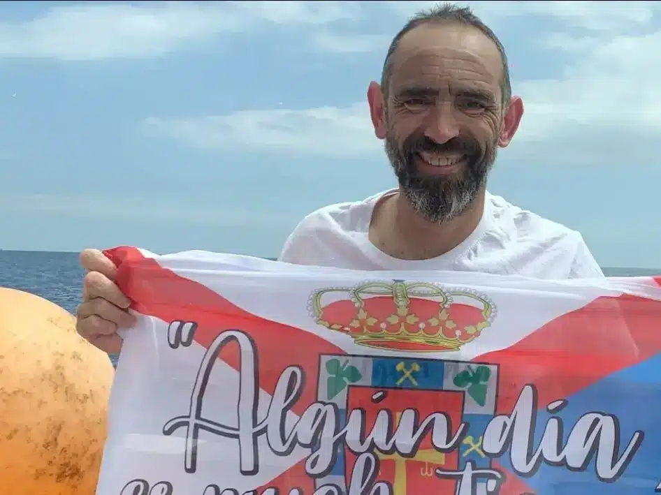 Miguel Martínez Basurco Cruza el Estrecho de Gibraltar 