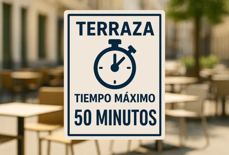 ChatGPT Image 15 may 2025 15 43 22 Las terrazas de León ahora te cronometran mientras tomas una tapina