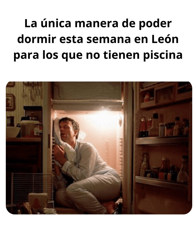 Ola de calor en León