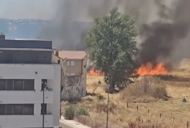 El descampado que ardió (otra vez) en verano en León 2025 27 Incendio de verano en león