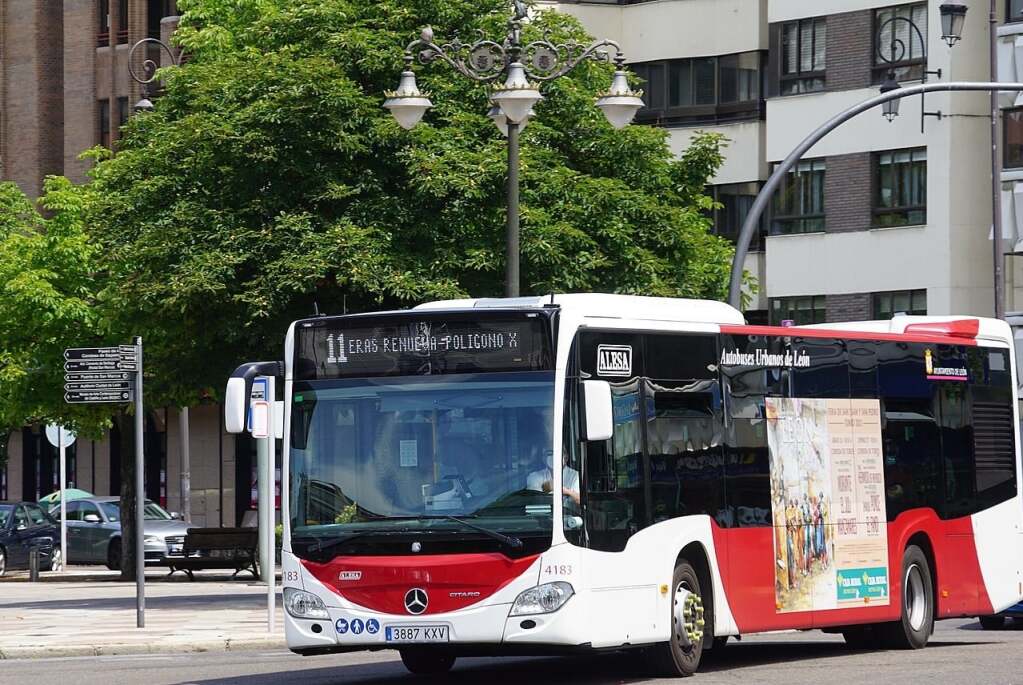 Línea 8 Autobuses Urbanos de León – Santo Domingo ↔ Trobajo del Cerecedo