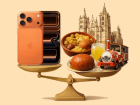 ¿Un iPhone 17 nuevo o medio León en el bolsillo?