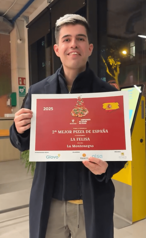 La segunda mejor pizza de España de 2025 está en La Felisa en León
