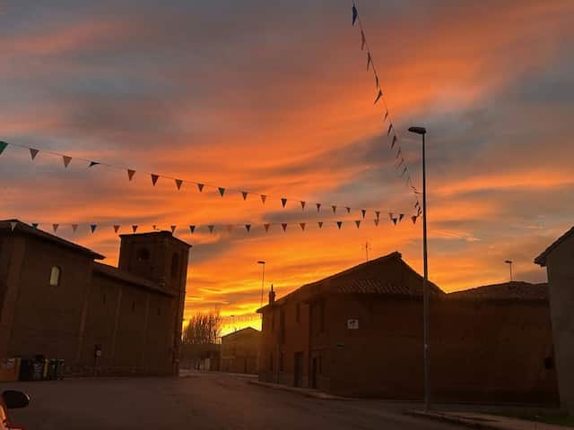 El increíble Cielo de León que nos regaló la tarde del 1 de Diciembre🌅