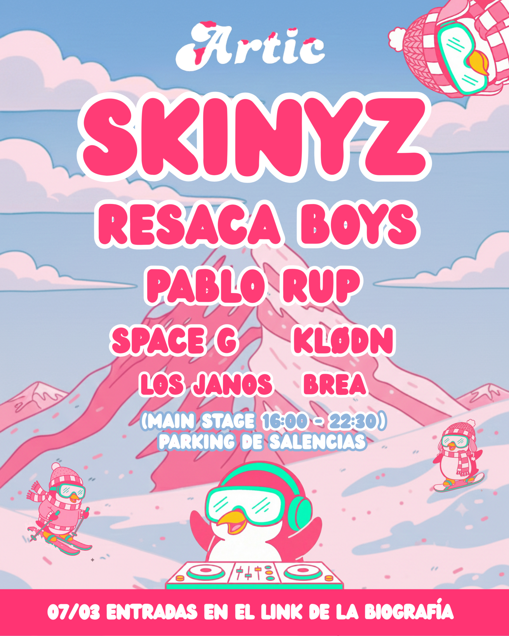 El festival más loco de León no es en verano… es en la nieve gracias al Artic Fest