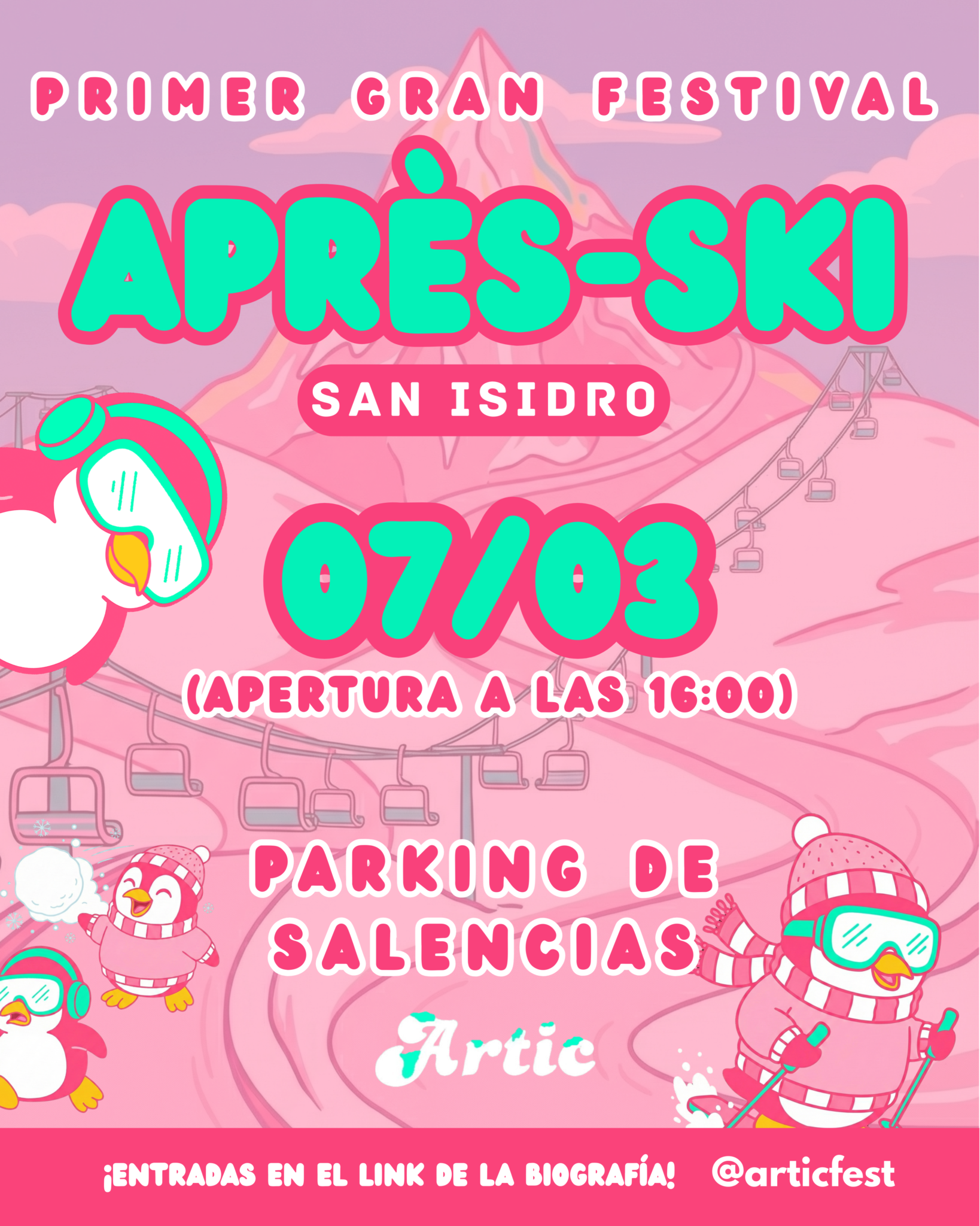 El festival más loco de León no es en verano… es en la nieve gracias al Artic Fest